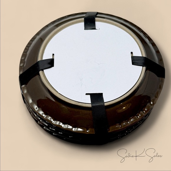 Set of 4 6.5" Mushroom Ceramic Appetizer Plates - Hearth & Hand Magnolia Target - Picture 8 of 9